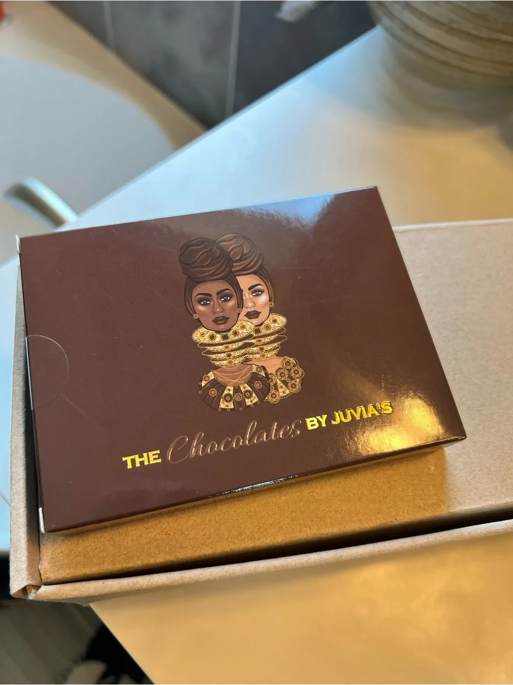 Juvia's Place The Chocolates Eyeshadow Palette - Brown & Gold